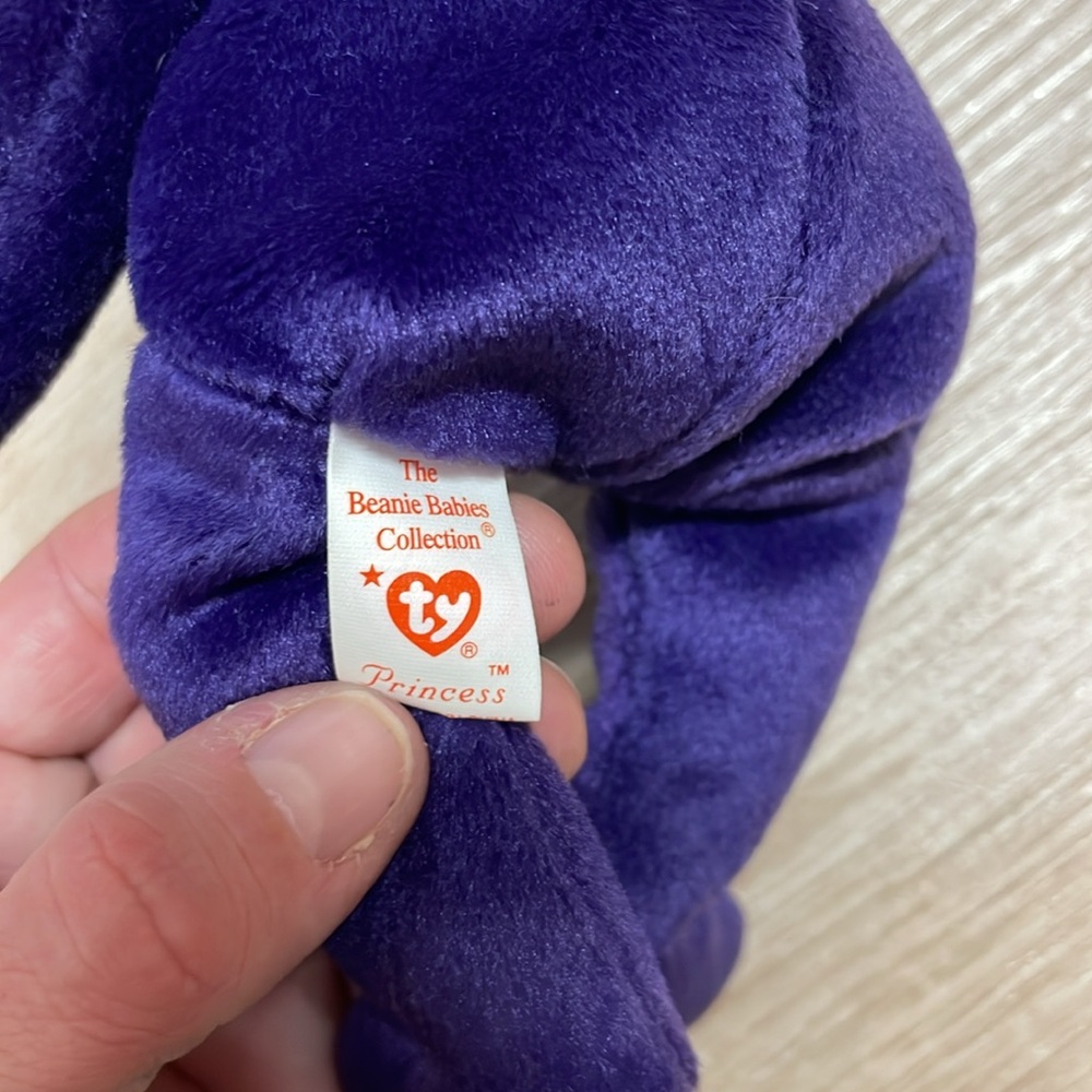 Ty Beanie Babies 1997 Princess Diana Bear Toy Rare - Picture 3 of 8